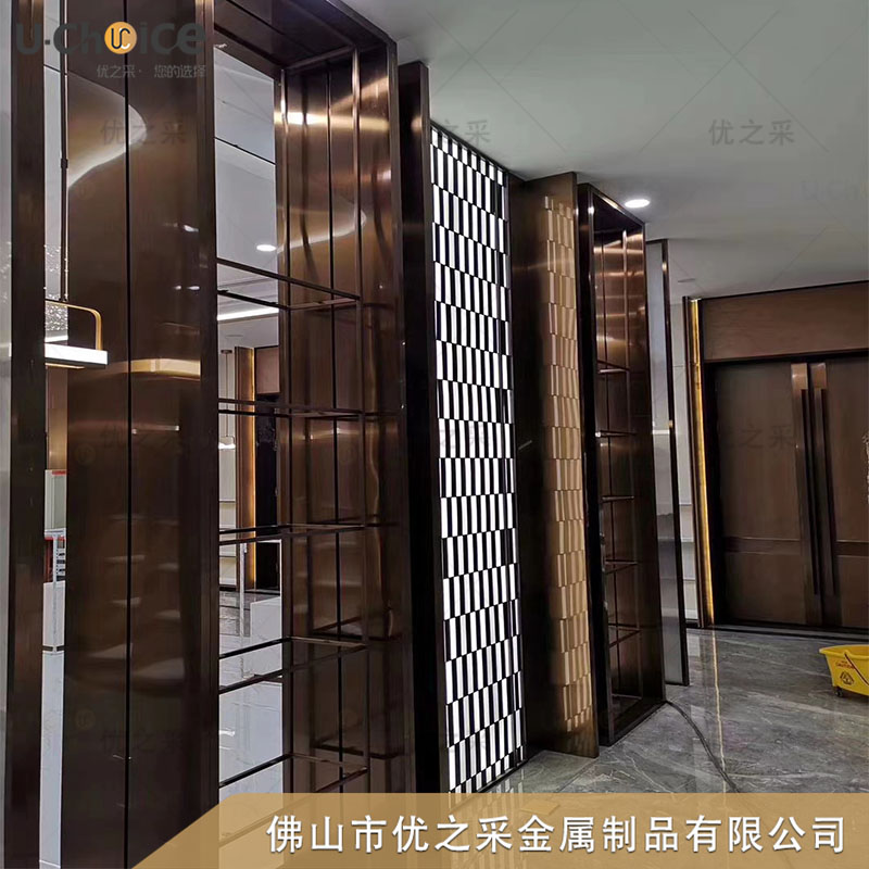 不銹鋼蜂窩板酒柜